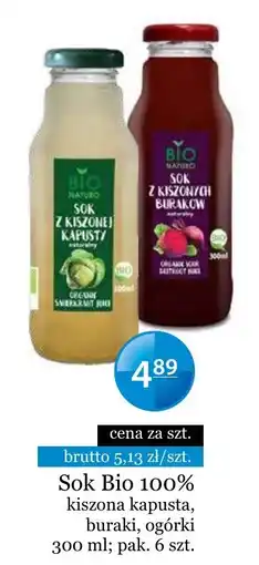 Specjał Sok Bio 100% kiszona kapusta, buraki, ogórki oferta