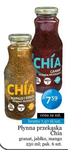 Specjał Płynna przekąska Chia oferta