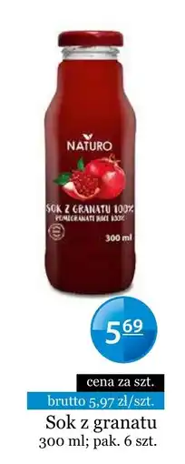 Specjał Sok z granatu Naturo oferta