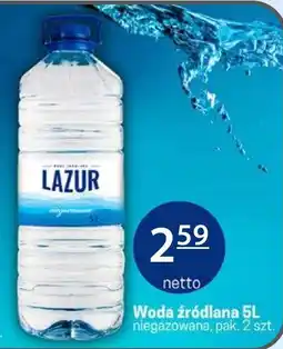 Specjał Woda źródłana Lazur oferta