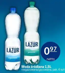 Specjał Woda źródłana Lazur oferta