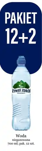 Specjał Woda niegazowana oferta
