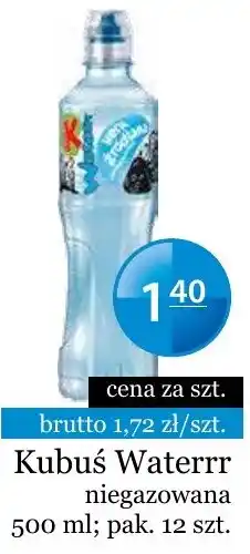 Specjał Kubuś Waterrr niegazowana oferta