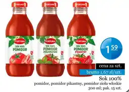 Specjał Sok 100% pomidor, pomidor pikantny, pomidor zioła włoskie oferta
