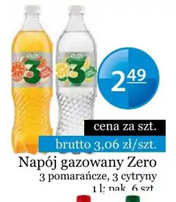 Specjał Napój gazowany Zero 3 pomarańcze, 3 cytryny oferta