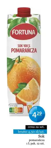 Specjał Sok pomarańcza Fortuna oferta