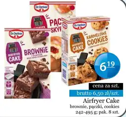 Specjał Airfryer Cake brownie, pączki, cookies oferta