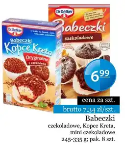 Specjał Babeczki czekoladowe, Kopce Kreta oferta