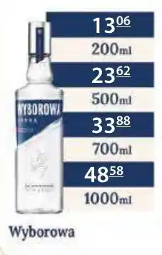 Specjał Wódka Wyborowa oferta