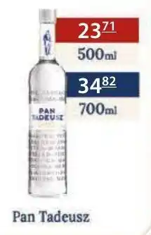 Specjał Pan Tadeusz oferta