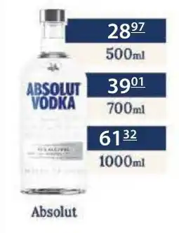 Specjał Absolut Vodka oferta