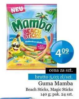 Specjał Guma Mamba Beach Sticks, Magic Sticks oferta