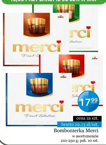 Bombonierka Merci
