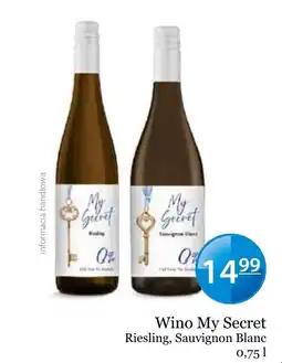 Specjał Wino My Secret Riesling, Sauvignon Blanc oferta