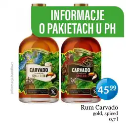 Specjał Rum Carvado gold, spiced oferta