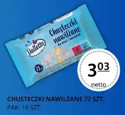 Specjał Chusteczki nawilżane Valletto oferta