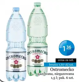 Specjał Ostromecko gazowana, niegazowana oferta