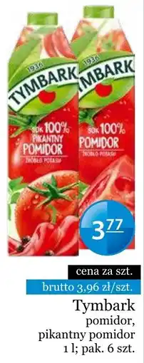 Specjał Tymbark pomidor, pikantny pomidor oferta