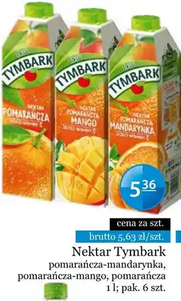 Specjał Nektar Tymbark pomarańcza-mandarynka, pomarańcza-mango, pomarańcza oferta