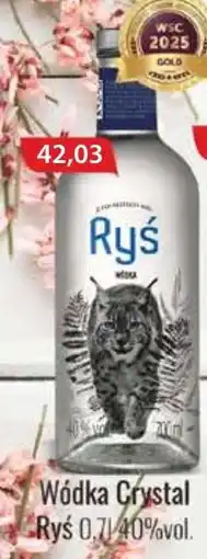 Specjał Wódka Crystal Ryś oferta