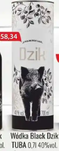 Specjał Wódka Black Dzik Tuba oferta