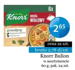 Specjał Knorr Bulion w asortymencie oferta
