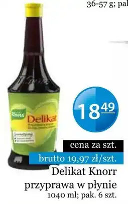 Specjał Delikat Knorr przyprawa w płynie oferta