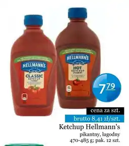 Specjał Ketchup Hellmann's pikantny, łagodny oferta
