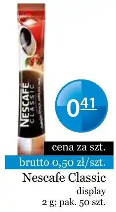 Specjał Nescafe Classic oferta