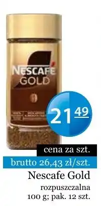 Specjał Nescafe Gold rozpuszczalna oferta