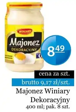 Specjał Majonez Winiary Dekoracyjny oferta