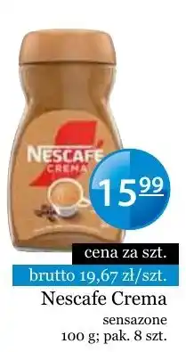 Specjał Nescafe Crema sensazione oferta