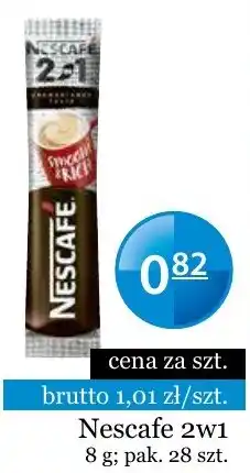 Specjał Nescafe 2w1 oferta