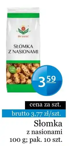 Specjał Słomka z nasionami oferta