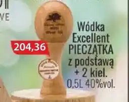 Specjał Wódka excellent pieczątka z podstawą + 2 kiel. oferta