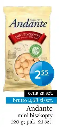 Specjał Andante mini biszkopty oferta
