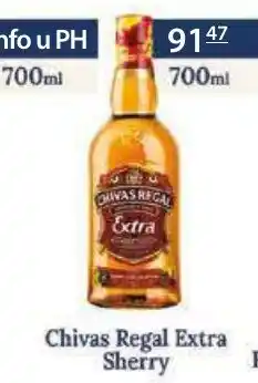 Specjał Chivas Regal Extra Sherry oferta