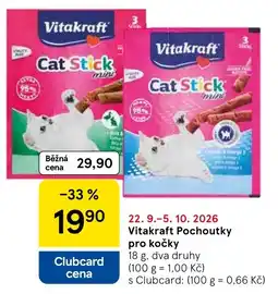 Eurocash Vitakraft Pochoutky pro kočky oferta