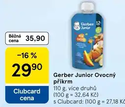 Eurocash Gerber Junior Ovocný příkrm oferta