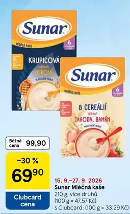 Eurocash Sunar Mleczna kaše oferta