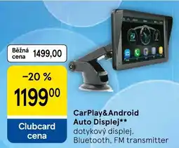 Eurocash CarPlay&Android Auto Displej** oferta