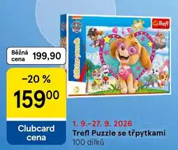 Eurocash Trefl Puzzle se třpytkami oferta