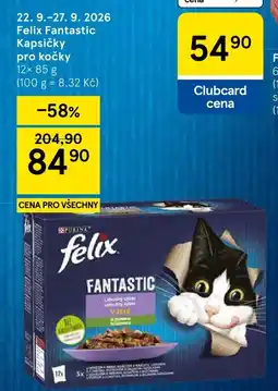 Eurocash Felix Fantastic Kapsičky pro kočky oferta