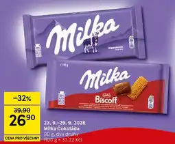 Eurocash Milka Čokoláda oferta