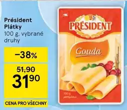 Eurocash Président Plátky Gouda oferta