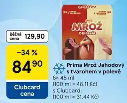 Eurocash Prima Mrož Jahodový s tvarohem v polevě oferta