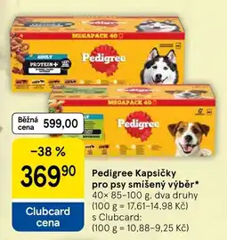 Eurocash Pedigree Kapsičky pro psy smíšený výběr oferta