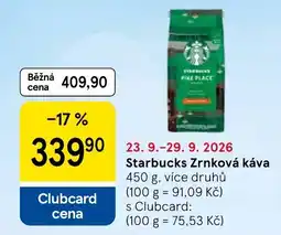 Eurocash Starbucks Zrnková káva oferta