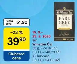 Eurocash Sir Winston Čaj oferta