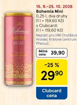 Eurocash Bohemia Mini Rosé oferta